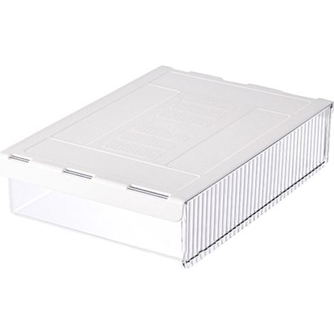 Tiroir Sous Bureau - Organisateur de Bureau - Rangement Sous Table - Adhésif - 21,5 x 17 x 6,5 cm - 1 Pièce (1/5)
