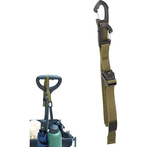 Reiseclip Gepäckhaken Jackenclip Gurt elastischer Jackenclip