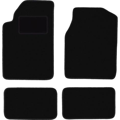 Tappetini per auto in velluto nero per: Chrysler 300M berlina (1998-2004) (1/5)