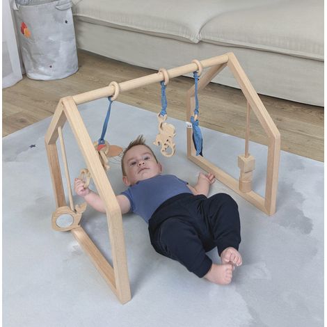 Tapis d'éveil Gugu Baby Gym Bleu Mer (1/3)