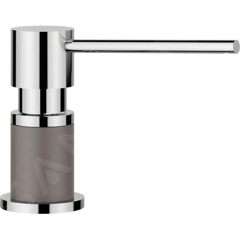 Blanco Accessoires - Distributeur de savon Lato, gris / chrome 526954 (1/2)
