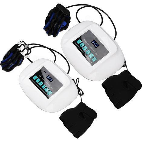 Appareil de rééducation des doigts pour enfants, gant miroir pour la main gauche, gants robot pour la main droite, attelle, prise américaine 110-240 V standard (1/5)