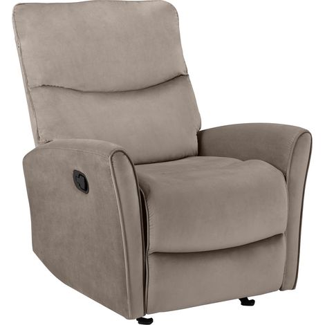 Chesley-Fauteuil inclinable Manuel Taupe Velvet (1/5)