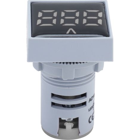 AD16-22FSV Digitale Spannungsanzeigeleuchte, Spannungsmesser, 60–500 V AC, Weiß (1/5)