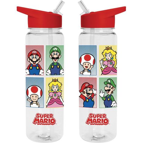 Pyramid International Super Mario Bros Plastikflasche 4 Farben 700ml