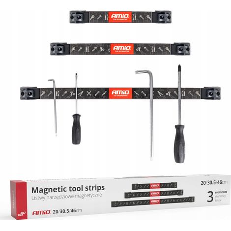 Magnetische Werkzeughalter, 1x20cm, 1x30,5cm, 1x46cm, Set (1/5)