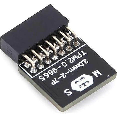 Module de sécurité TPM 2.0 14 broches pour interface LPC, carte de chiffrement à distance, protection des données renforcée (1/5)