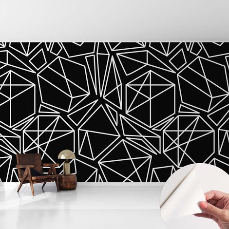 Carta da parati autoadesiva - Fotomurale adesivo - design elegante - stile moderno - Astrazione moderna 416x254 cm (1/5)