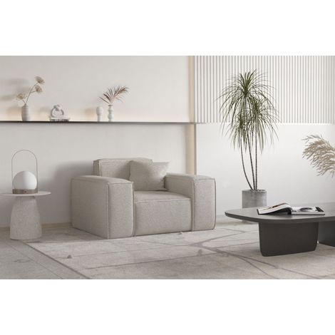 Sessel Designersessel CELES PREMIUM in Stoff Ascot Bukla Beige (1/3)