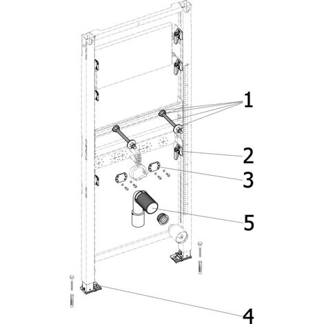 VIEGA 776237 Élément pour lavabo Prevista Dry (1/5)