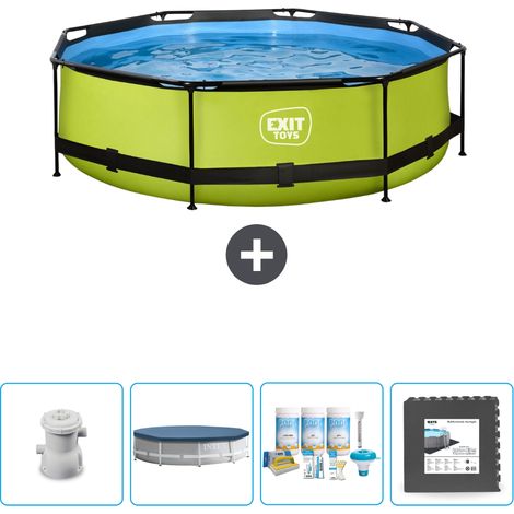 Exit Pool Rund - 300x76 cm - 5-teilig SCB17 (1/4)