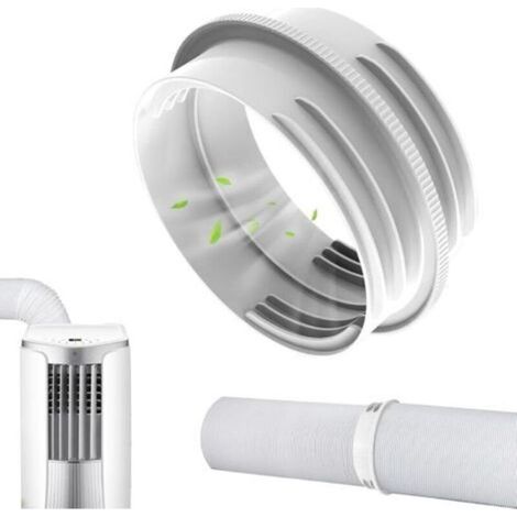 Adaptateur Tuyau Climatisation Mobile Fenêtre 130mm Intérieur 150mm Extérieur Raccord Évacuation Air Chaud Compatible Universal (1/4)