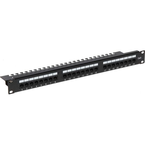 Panneau de brassage RJ-45 PP-24/RJ/6C (1/5)