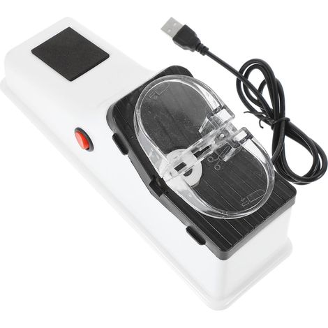 Affûteur de Couteaux Électrique Pratique Meule en Pp Portable et Protège-lame Cuisine Rapide (1/5)