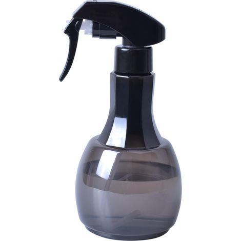 One Piece 400ml Bouteille Vaporisateur Vide Bouteille Vaporisateur Plastique Vaporisateur, Plante, Coiffure, Jardin, Pulvérisateur De Nettoyage (Noir)-8 19cm (1/2)