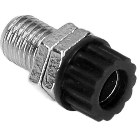100 bornes banane 4mm douille de connexion bornier terminal à vis noir pour équipement électronique industriel (1/5)