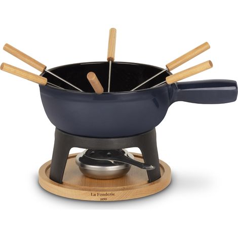 Set da fonduta in ghisa per 6 persone MONT JOUX (1/5)