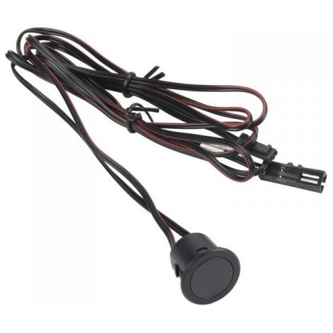 Interruttore LED Dimmer Touch Da Incasso 12V 24V 4A Con Cavo DC JACK 5.5x2.1mm Controllo Regolazione dell'Illuminazione con Funzione di Memoria Nero