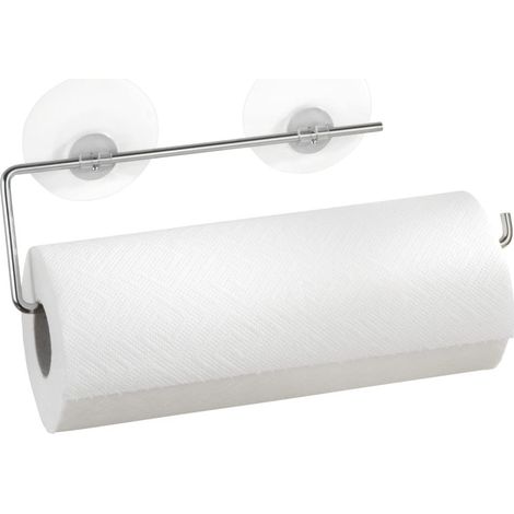 porte essuie-tout Chrome fixer sans percer Argent brillant (1/5)