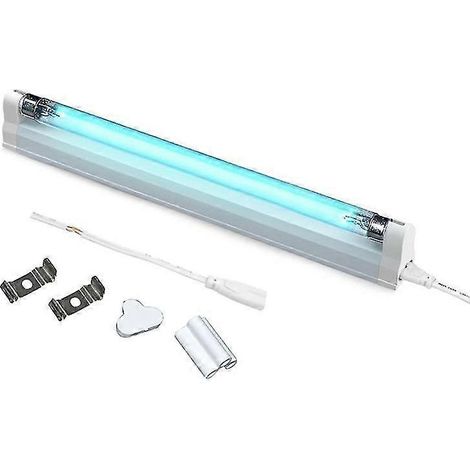Lampe germicide, stérilisation de bureau, fournitures pour la maison, câble de désinfection domestique, lampes UV, lampes stérilisantes, lampe germicide UV à l'ozone, lampe UV Photo Co (1/5)