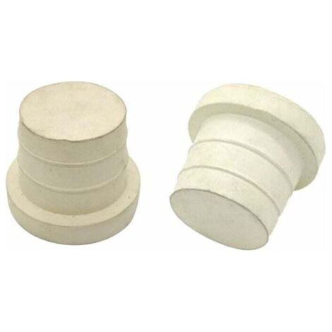 2 Pièces échelle Pare-Chocs Bouchons en Caoutchouc échelle de Piscine de Pare-Chocs en Caoutchouc Accessoires de Remplacement Universels pour Escaliers Mécaniques sous-Marins