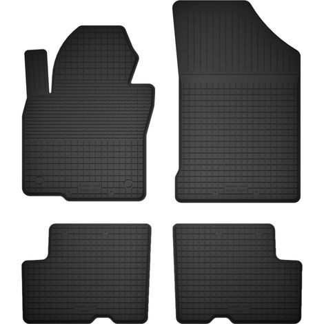 Tapis de voiture en caoutchouc, lot de 4, universels pour : Minivan Dacia Dokker (2013-)