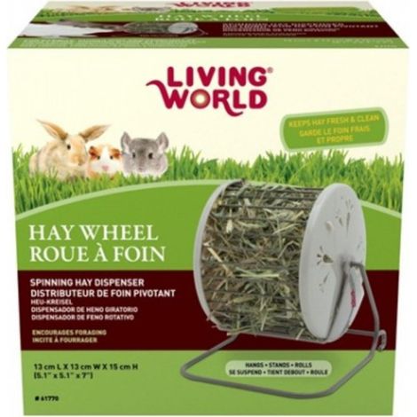 Rueda dispensadora de heno Living World (1/3)