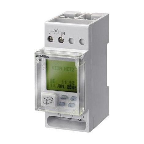 Programador horario digital negro Siemens 7LF4521-0