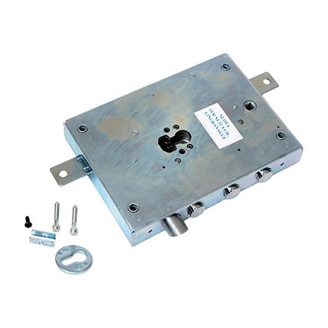 SERRATURA METALLO APPLICARE SER NE42 DIERRE ATRA  F.SAGOM M4 TRIPL+SCR IP.MM 28 E.MM 73 SX