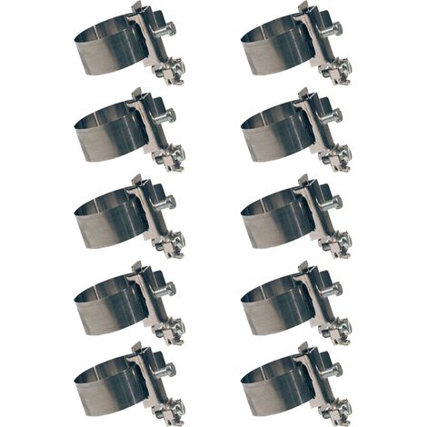 10 colliers languette pour section fil de terre 2.5-16 - diamètre 420 mm - RAM (1/2)