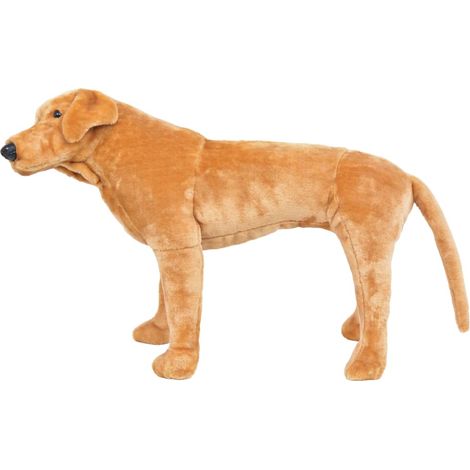Jouet en peluche Chien de race Labrador marron clair XXL CFW244386 (1/5)