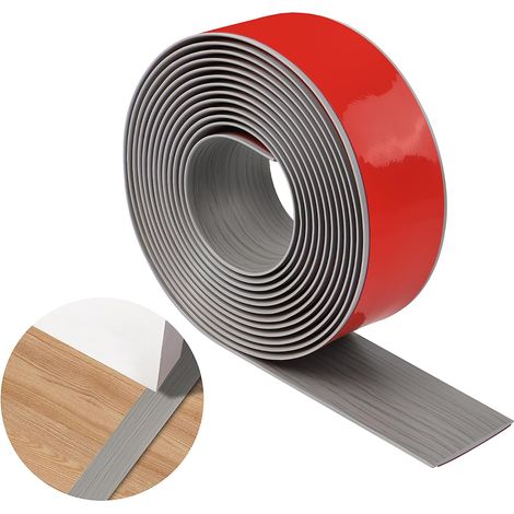 Bandes de Transition Pour Sol,Bandes de Seuil Auto-adhésives en PVC Pour Les Portes,Imperméables et Résistantes à l'usure,Bandes de Porte en Moquette Adaptées Aux Portes,Fenêtres et Bords Sol (1/5)