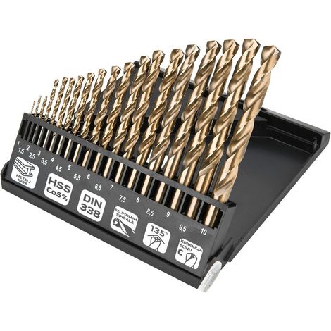 Broca para taladro neo tools hss-co 1.0-10.0 mm alta durabilidad resistente (1/3)