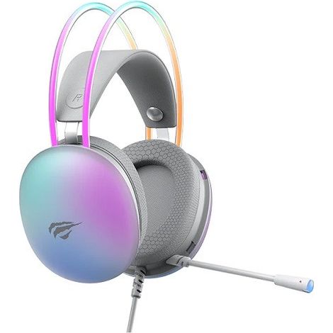 Casque de jeu Havit H2037d (blanc) (1/5)