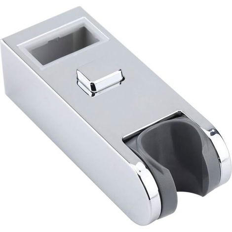 Ecleanfy - Chromé Hauteur Réglable Support de Tête de Rail de Barre de Curseur de Support 30x15 (1/3)