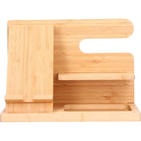 Universeller Handyhalter, multifunktionaler Schreibtischorganizer, Brillen-, Schlüssel- und Uhrenhalter, Zubehörablage, stabiler Smartphone-Ständer (1/5)