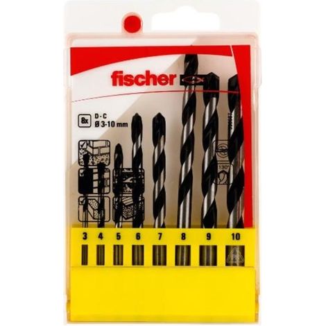 Fischer  surtido  de  brocas  para  hormigón  CTS  8  -  536607 (1/3)