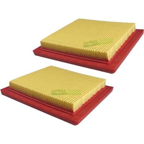 2 X filtre à air pour tondeuse Stiga Castel Garden / RV45 OM45 REM50 / 118550147/0 (1/5)