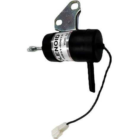 Lntyq Solénoïde d'arrêt de carburant, solénoïde d'arrêt de carburant 16851‑60014 Remplacement pour Kubota BX2230D RTV900R RTV900T B7410D BX1500D BX1800D (1/5)