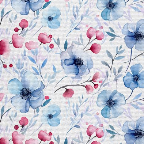 Tela decorativa para exteriores Oxford - Flores - DX2715 (1/5)