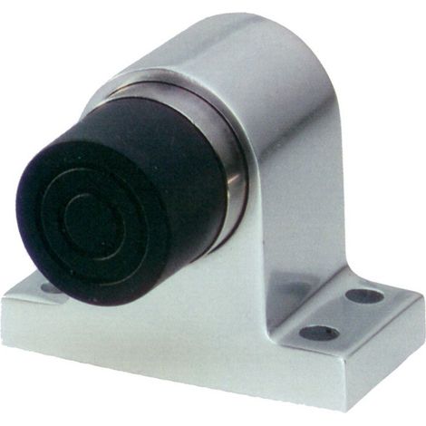 Butoir de sol argent série lourde à ressort - KWS - 202402 (1/2)