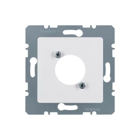 Berker Zentralplatte für XLR-D-Serie pw glän 141209 (1/2)