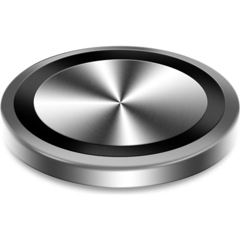 Bouton rotatif pour cuisinière de 50 mm de diamètre - Pour 10004928/00636170 - Twistpad de rechange pour plaque de cuisson - Bouton rotatif de 6 mm de rechange