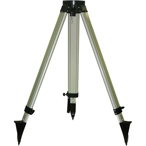 Makita – Trépied pour niveau laser 1,65m – Filetage 5/8" – Hauteur réglable de 440 à 1650 mm – Pour chantiers humides et terrains accidentés
