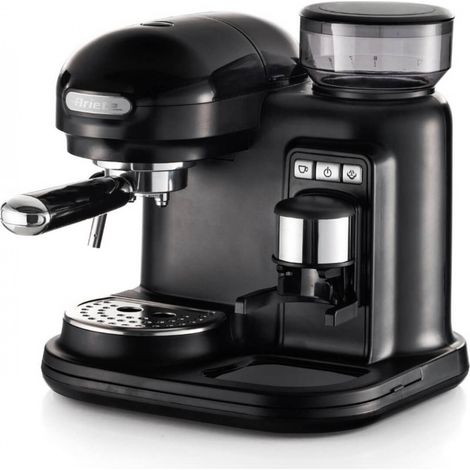 Cafetera espresso automática manual Ariete 1318 0,8 L color negro