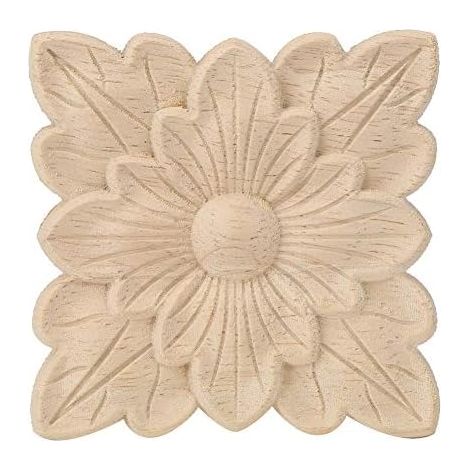 Applique Bois Sculpté Décoration Meubles Applique Décorative Bois Sculpté Applique Murale Bois Sculpté Moulure Decorative Bois Bois Sculpté Decoratif Décalques Bois (1/5)