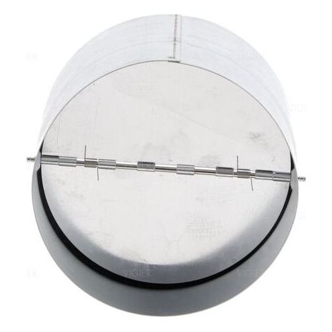 Clapet anti-retour 150mm en acier – 150METAL – Joint en mousse pour fermeture efficace – Installation facile sur moteur (1/5)