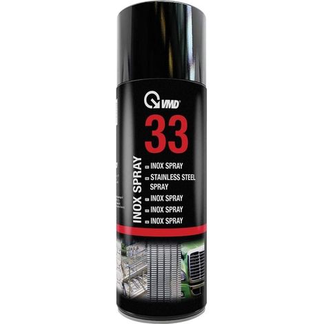 Bomboletta spray rivestimento protettivo in acciaio inox 400ml Vmd 33