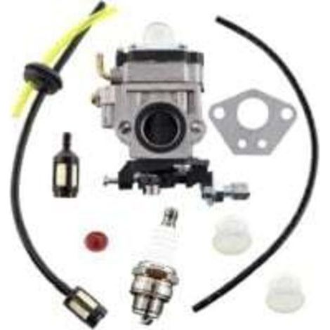 Kit de carburateur universel pour débroussailleuse – compatible RYOBI RBC30SBS RBC52SB RBC40SB RBC38SB RBC52FSB Homelite HBC45SB (1/4)