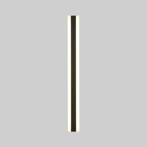 Réglette lumineuse linéaire moderne et simple pour porte de cour, couloir, applique murale, éclairage paysager, 80 cm (1/5)